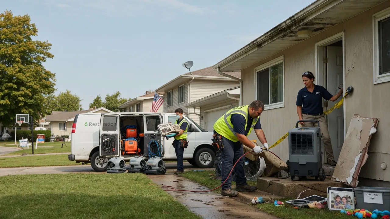 Water Damage Restoration in New Providence, PA near me